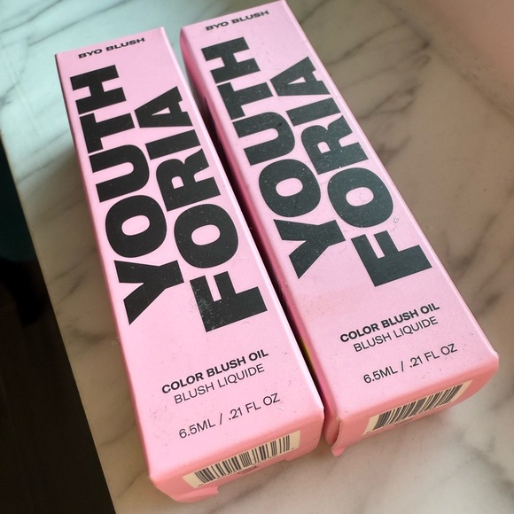 Youth Foria BYO Blush Tinted Blush Oil 2 Pack - Picture 1 of 6